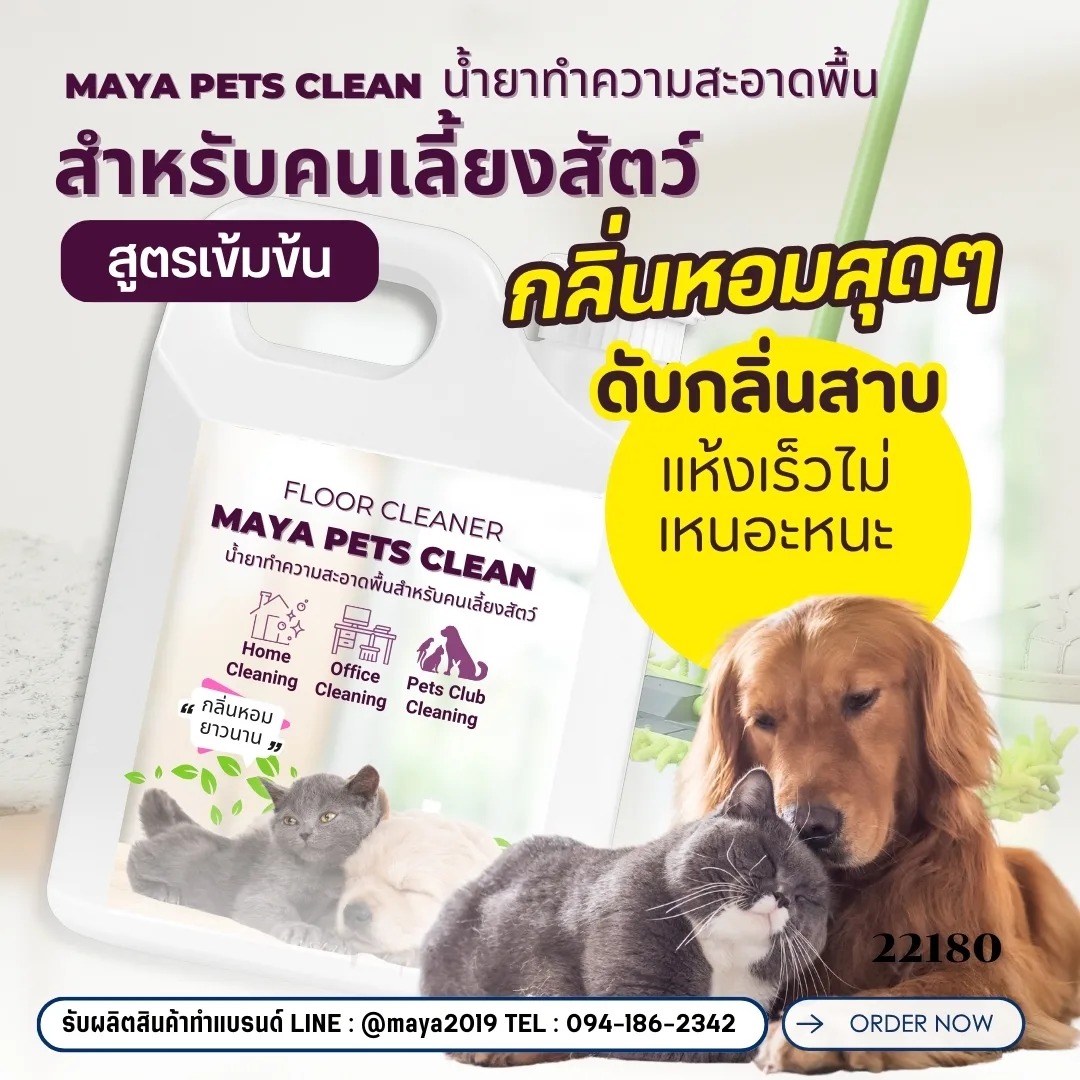 22180 น้ำยาทำความสะอาดพื้นสำหรับคนเลี้ยงสัตว์