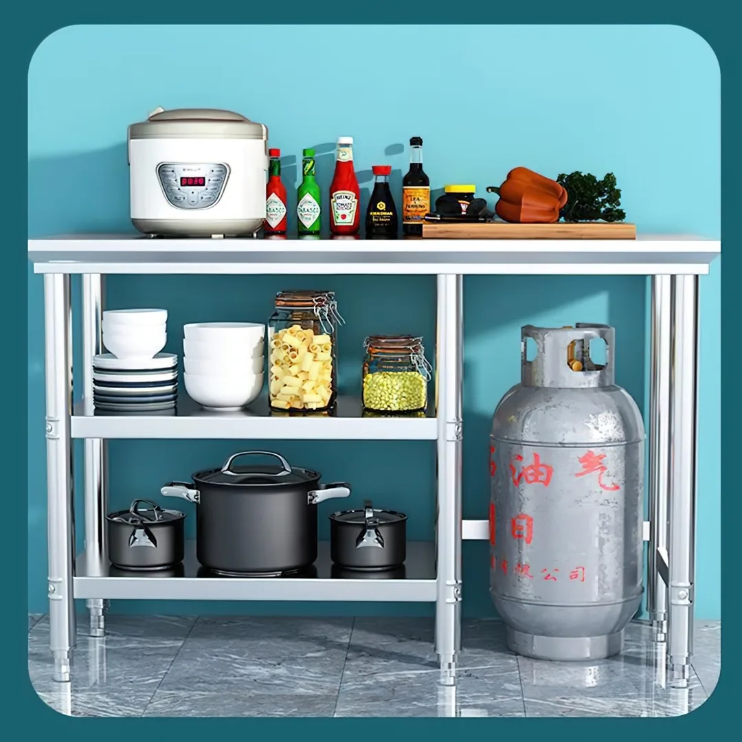 โต๊ะสแตนเลส stainless steel table 201 TB01 TB02 TB03