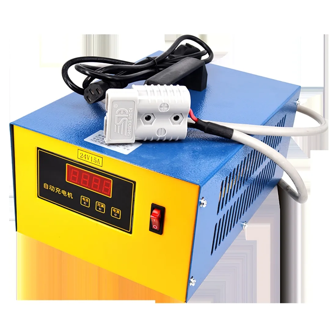 เครื่องชาร์จแบตเตอรี่ สำหรับรถ hand stacker ไฟฟ้า 12V/18A , 24V/15A