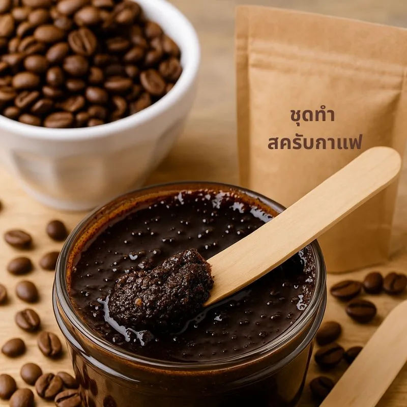 🌿 ชุดทำ สครับกาแฟ-5 kg สำหรับผิวกาย 🌿