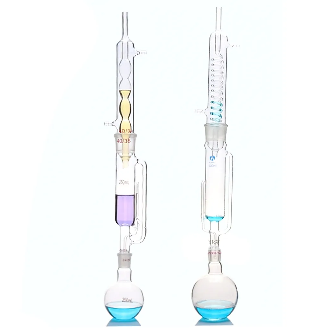 HCH-01 เครื่องสกัดในห้องแล็บ สกัดน้ำมันหอมระเหย เครื่องกลั่นแก้ว เครื่องควบคุมความร้อนไฟฟ้า