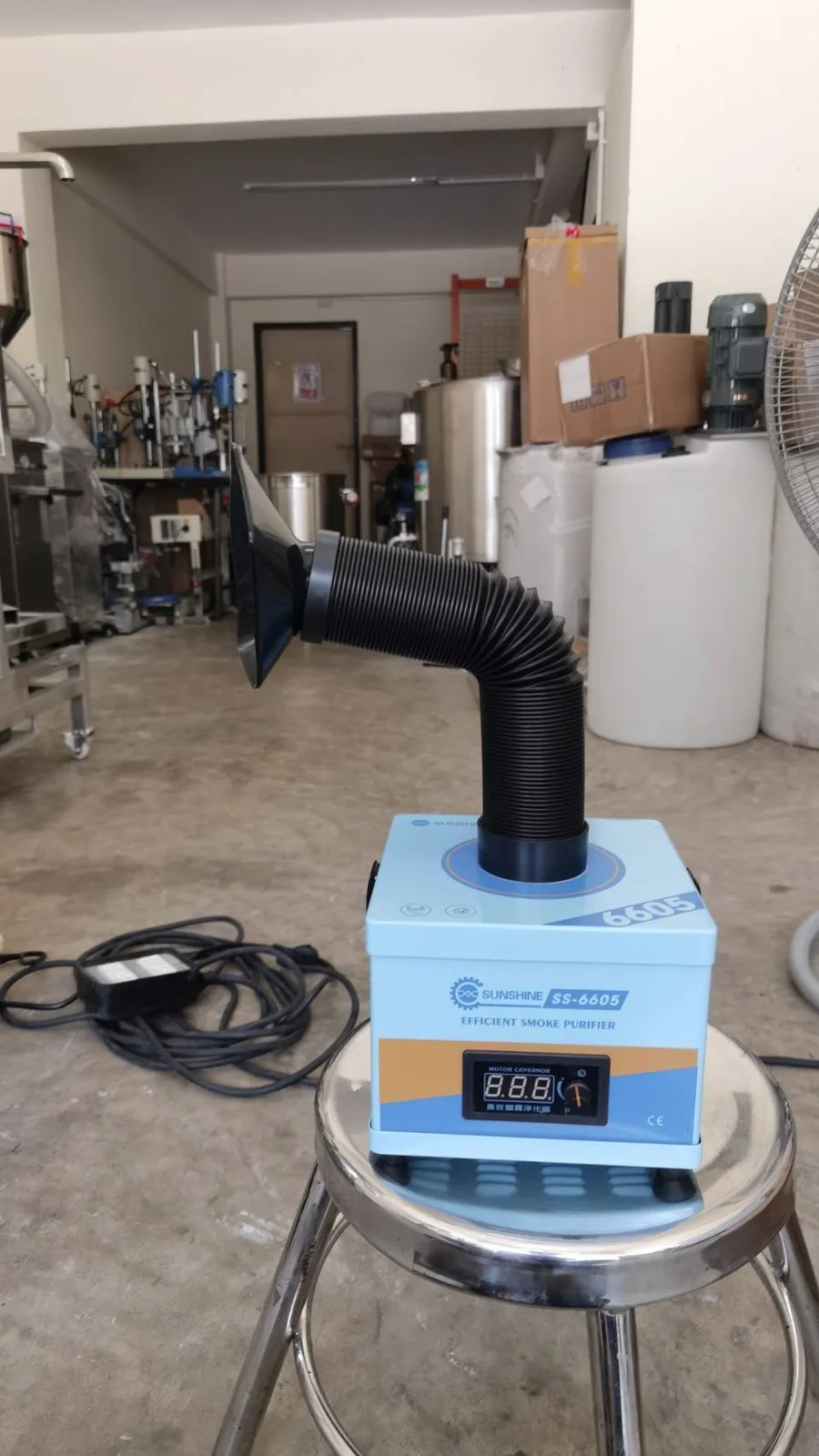 16640 เครื่องดูดควันมินิ powerful smoke purifier SS-6605