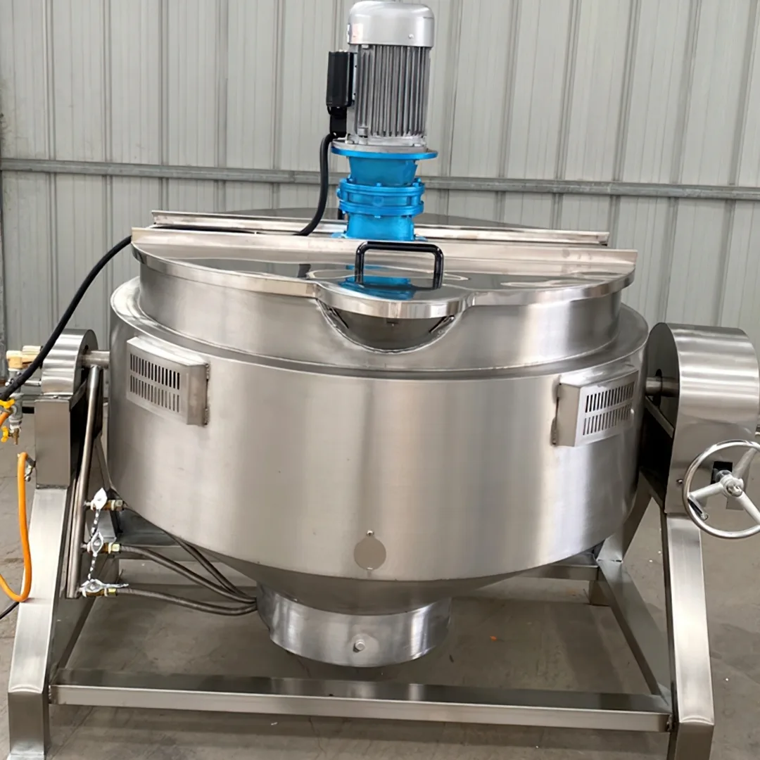 หม้อกวน หม้อทำความร้อน กวนปรุงอาหารอัตโนมัติ รุ่น AS-400 Jacketed Kettle Cooking Mixer Series