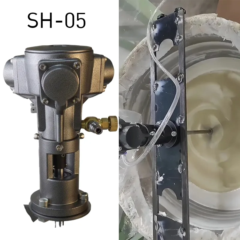 เครื่องกวนแบบลมแนวนอน ยึดถัง IBC 50 SH-05 Pneumatic mixer
