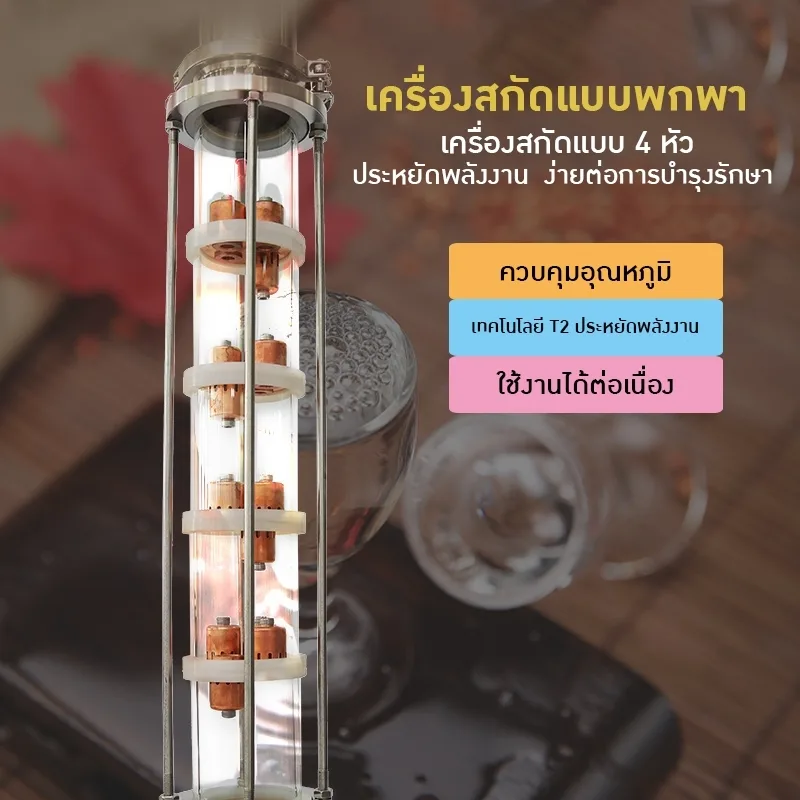 19911 เครื่องกลั่นระดับมืออาชีพ คุณภาพสูง ใช้งานง่าย ทนทาน และปลอดภัย