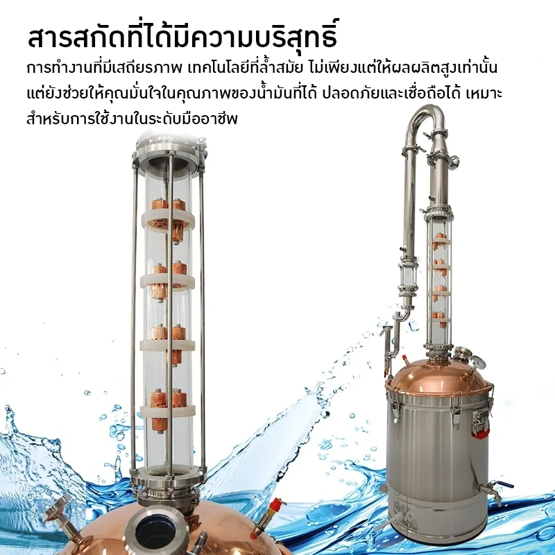 19911 เครื่องกลั่นระดับมืออาชีพ คุณภาพสูง ใช้งานง่าย ทนทาน และปลอดภัย
