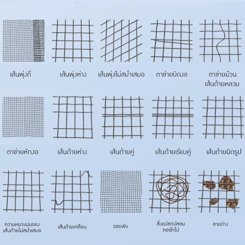 ตะแกรงร่อนวัตถุดิบ Raw Material Sieving Mesh 21041