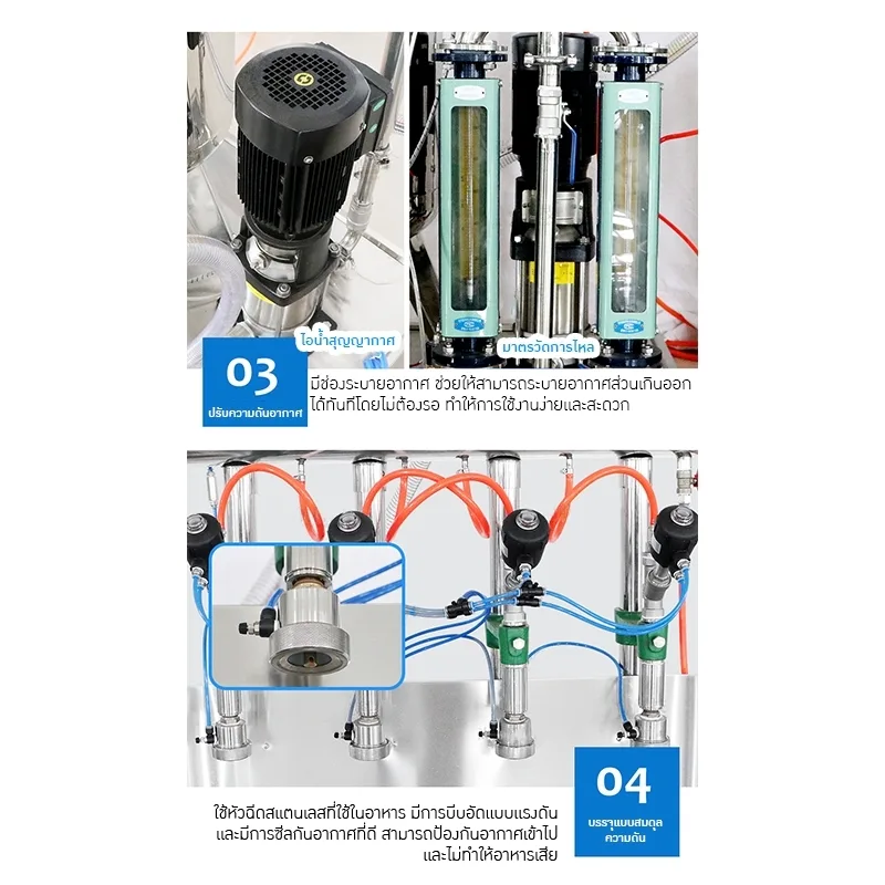 เครื่องผสมและบรรจุเครื่องดื่มด้วยระบบ CO2 รุ่น DMC