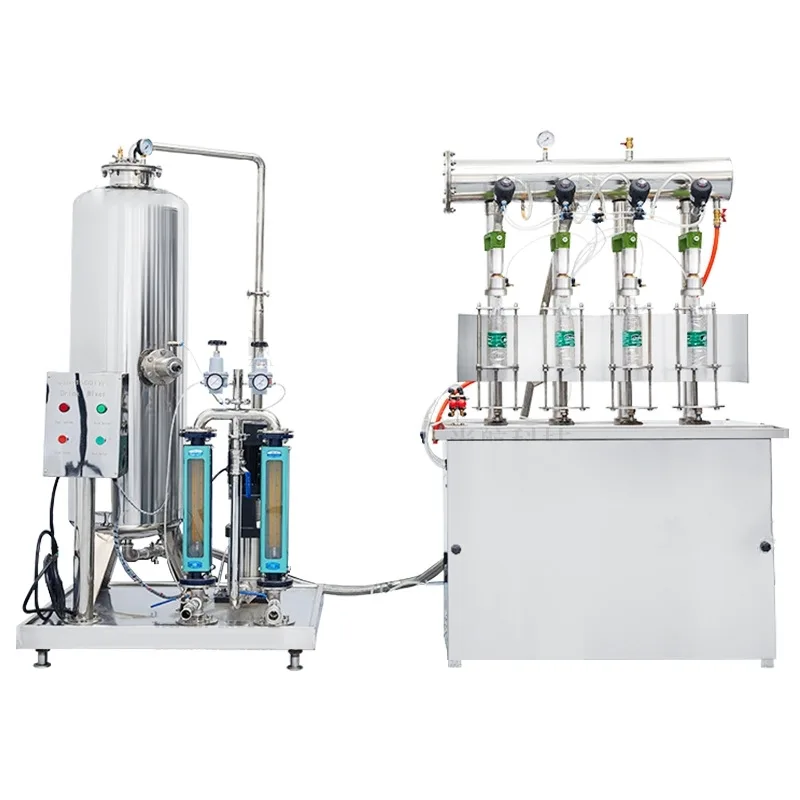 เครื่องผสมและบรรจุเครื่องดื่มด้วยระบบ CO2 รุ่น DMC