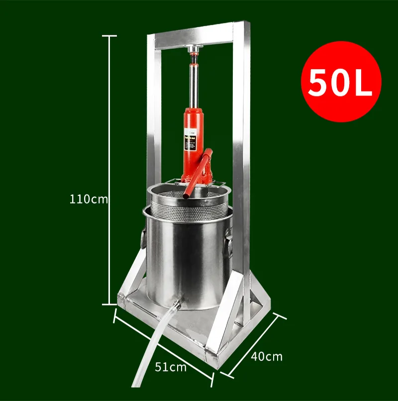 21899 CCP-50L เครื่องกดวัตถุดิบแยกกากและน้ำ สารพัดประโยชน์ ใช้งานง่าย แข็งแรงทนทาน ขนาด 50 ลิตร