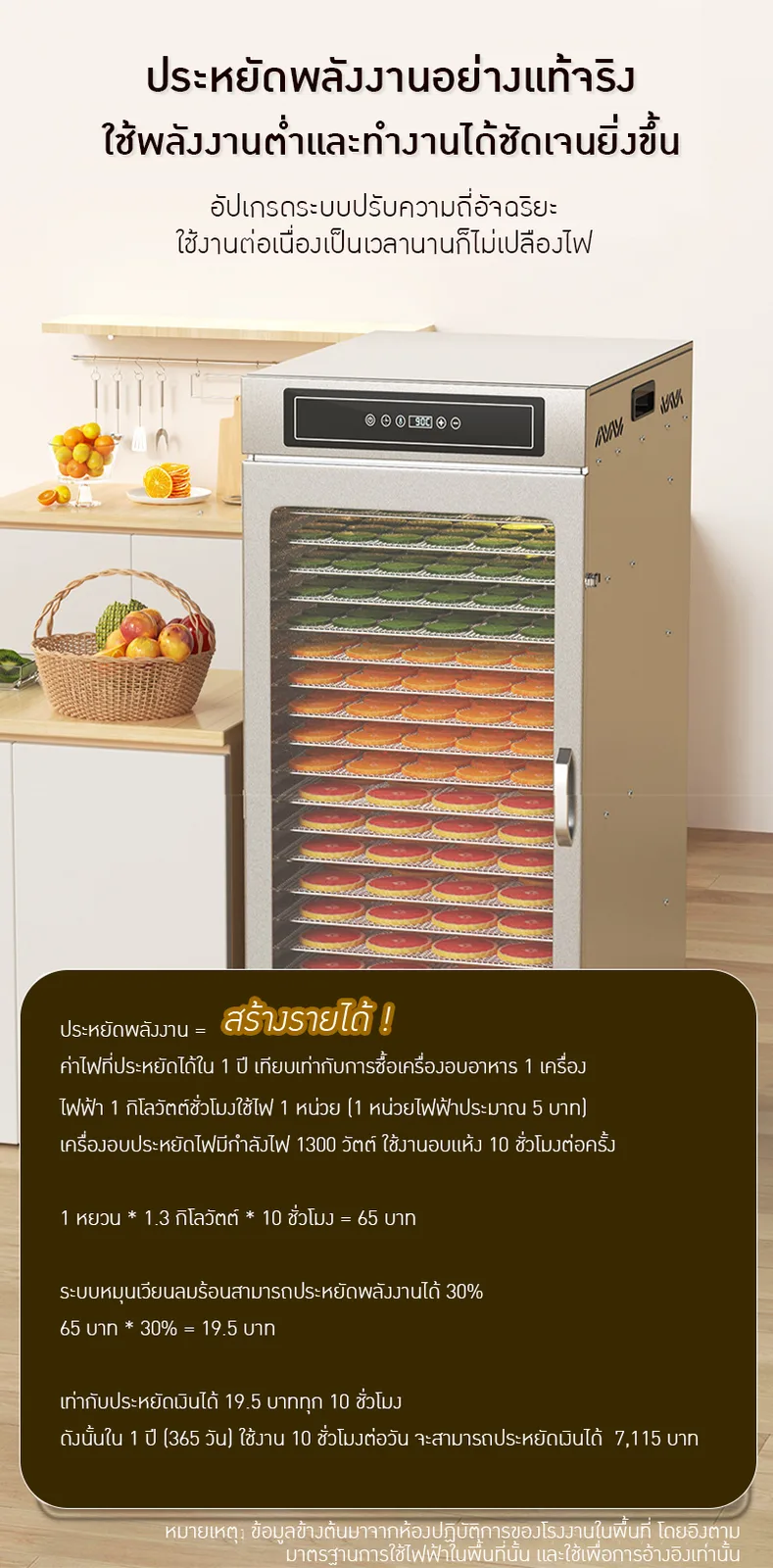 22256 เครื่องอบแห้งขนาดใหญ่ รุ่น 20 ชั้น UCK LT-90