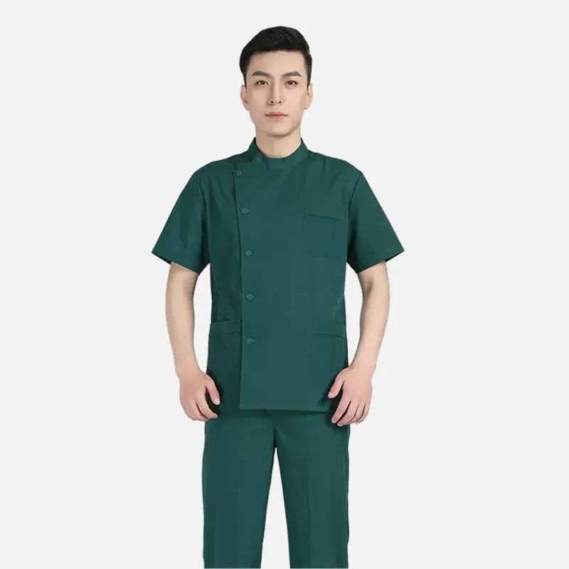 ชุดพยาบาลแขนยาวและแขนสั้น พร้อมกางเกง OLM-3