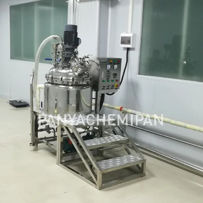 เครื่องปั่นโฮโมจีไนเซอร์สุญญากาศขนาด 100/200/300/500L
