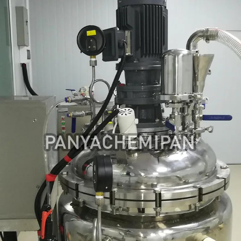 เครื่องปั่นโฮโมจีไนเซอร์สุญญากาศขนาด 100/200/300/500L