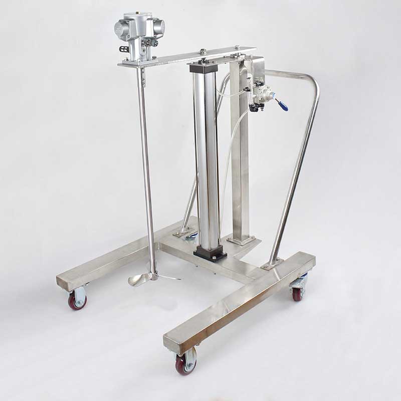 เครื่องปั่นผสมแบบยกขึ้นลงด้วยระบบลม (Pneumatic Stirrer) 🔥