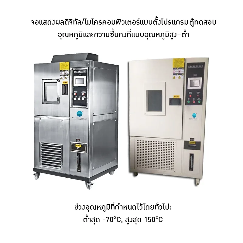 23311 เครื่องทดสอบอุณหภูมิ-ความชื้นอัจฉริยะ (Programmable Thermal Shock & Constant Temperature Humidity Chamber)