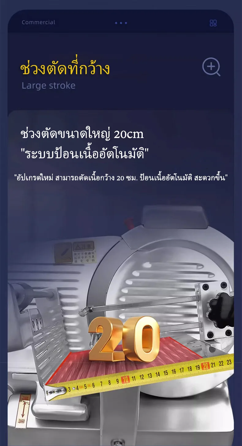 เครื่องหั่นเนื้ออัตโนมัติ/กึ่งอัตโนมัติ รุ่นยอดนิยม