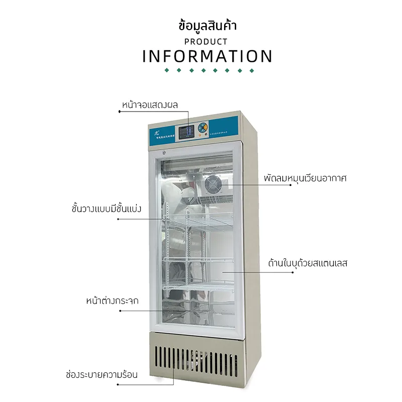 ตู้อบเพาะเลี้ยงชีวภาพอัจฉริยะ Smart Biological Incubator SPX