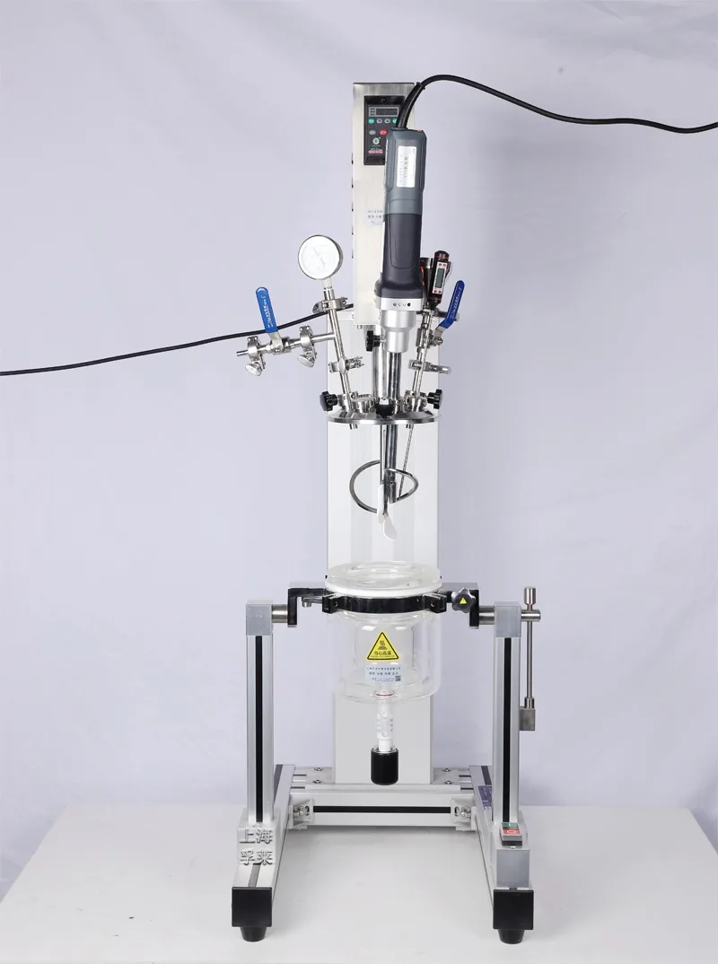 เครื่องปฏิกรณ์อิมัลชันสุญญากาศขนาดเล็กสำหรับห้องปฏิบัติการ (Lab Scale Vacuum Emulsifier Reactor)