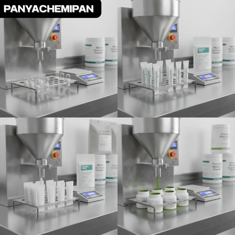 24501 เครื่องบรรจุผงกึ่งอัตโนมัติขนาดตั้งโต๊ะ (Tabletop Powder Filling Machine)