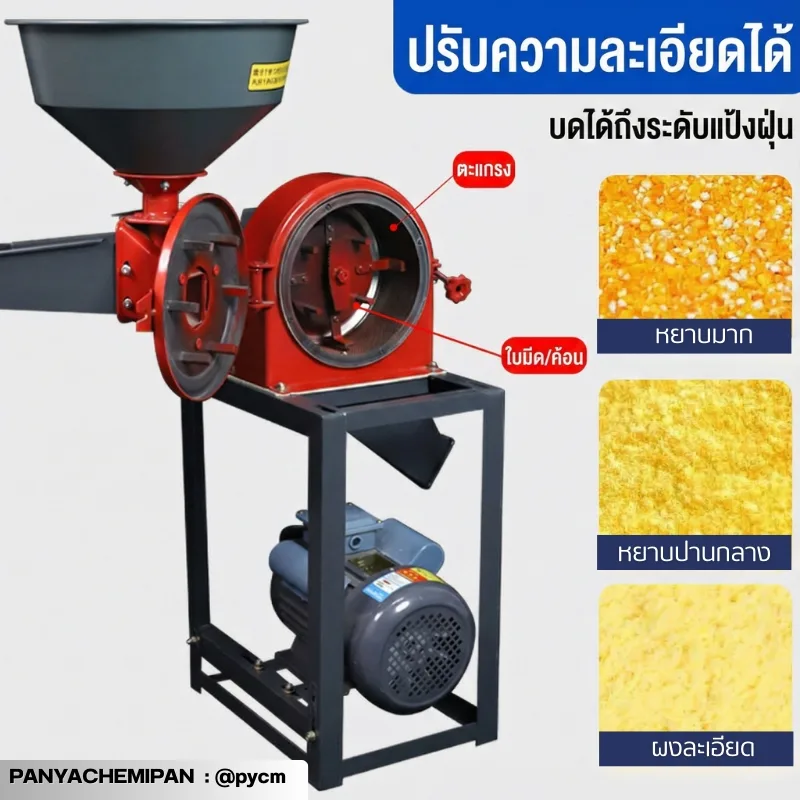 เครื่องบดชนิดกรงเล็บ รุ่น LLK
