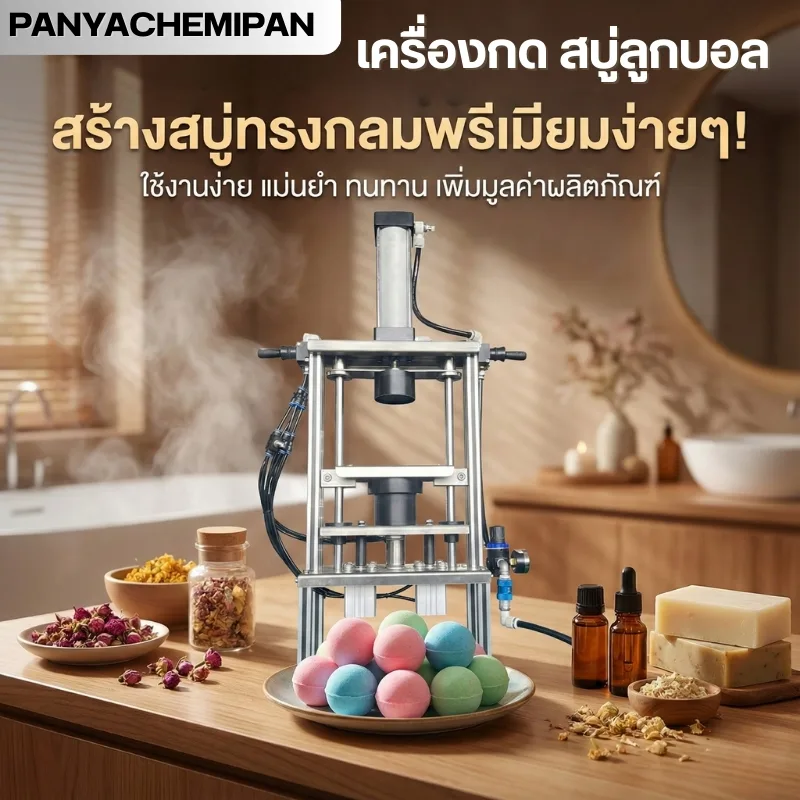 เครื่องกดสบู่ลูกบอล
