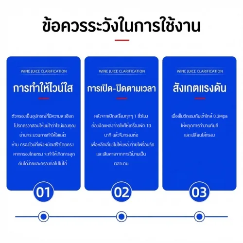 เครื่องกรองเมมเบรนสแตนเลส" ✨ OPE