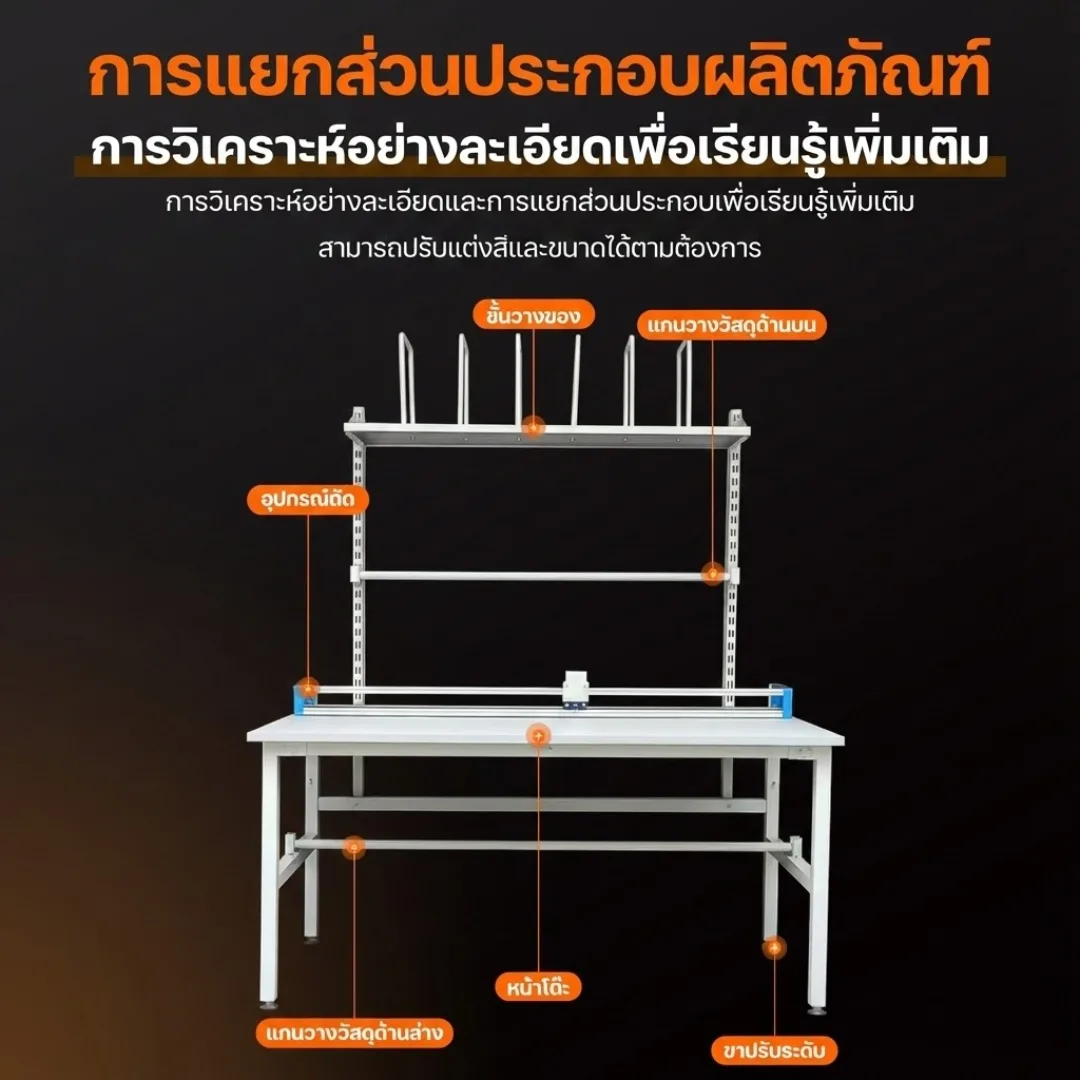 โต๊ะแพ็คสินค้าอเนกประสงค์ (Packing Station)