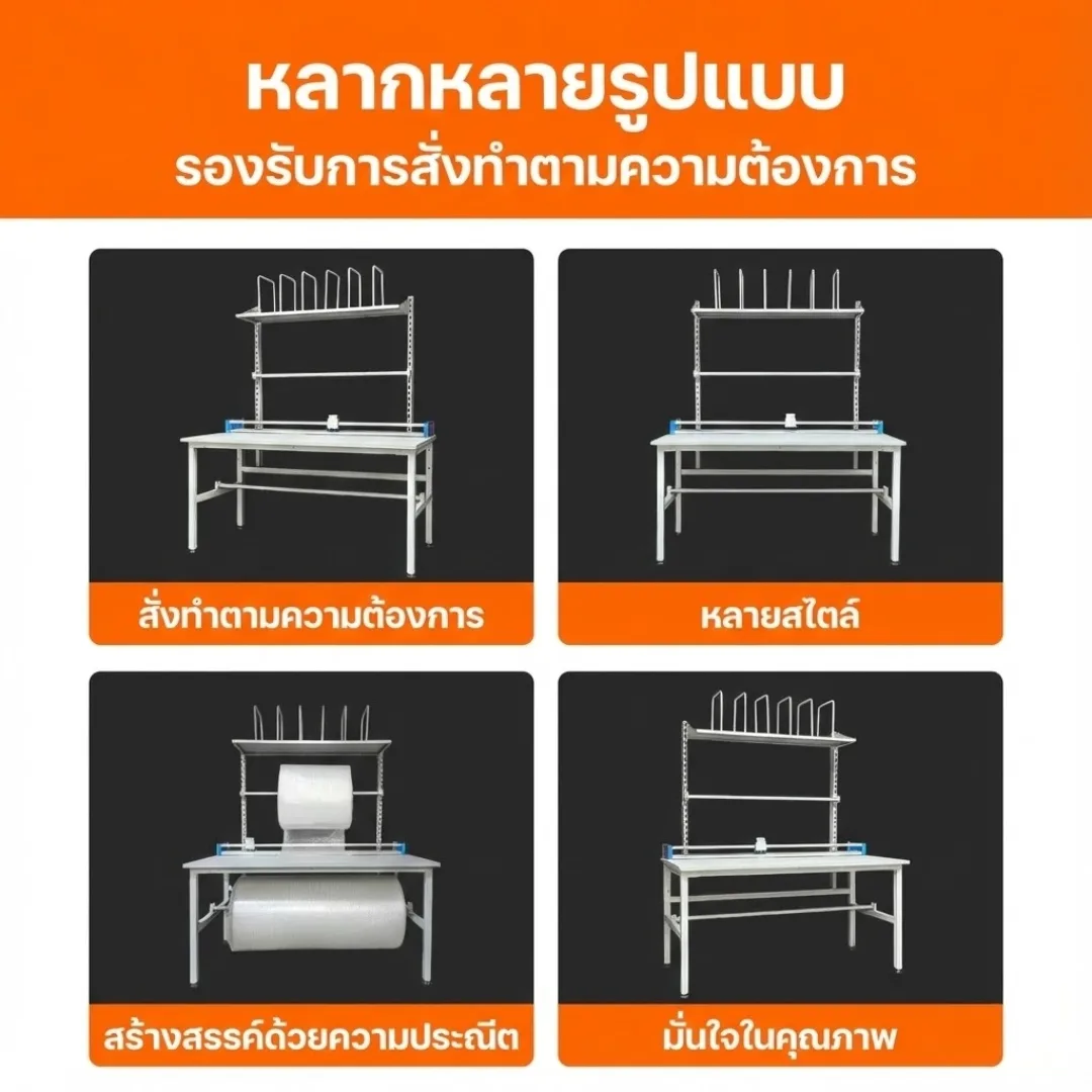 โต๊ะแพ็คสินค้าอเนกประสงค์ (Packing Station)