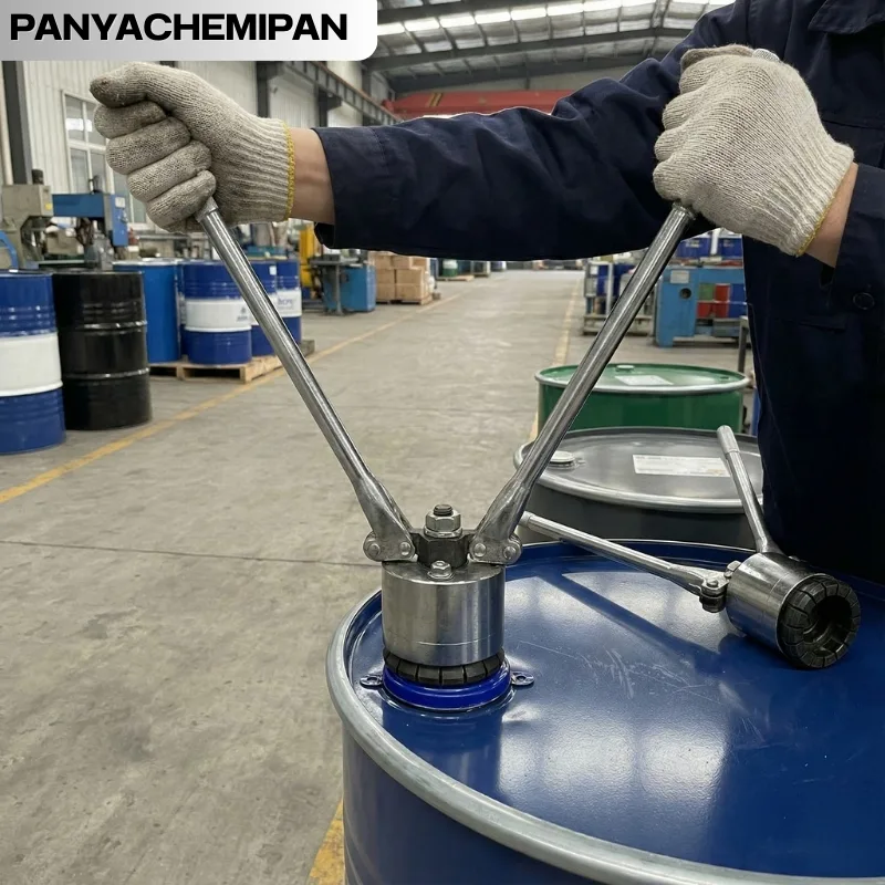 เครื่องปิดฝาถังเหล็ก 200 ลิตร (ขนาดใหญ่)