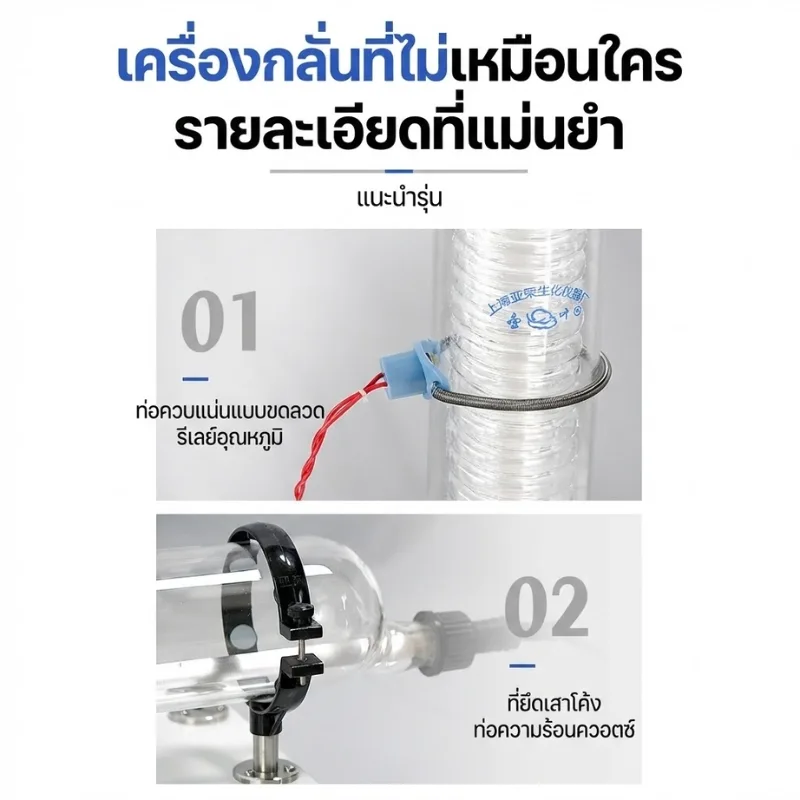 เครื่องกลั่นน้ำบริสุทธิ์อัตโนมัติ SZ Series (Double/Triple Distilled Water)