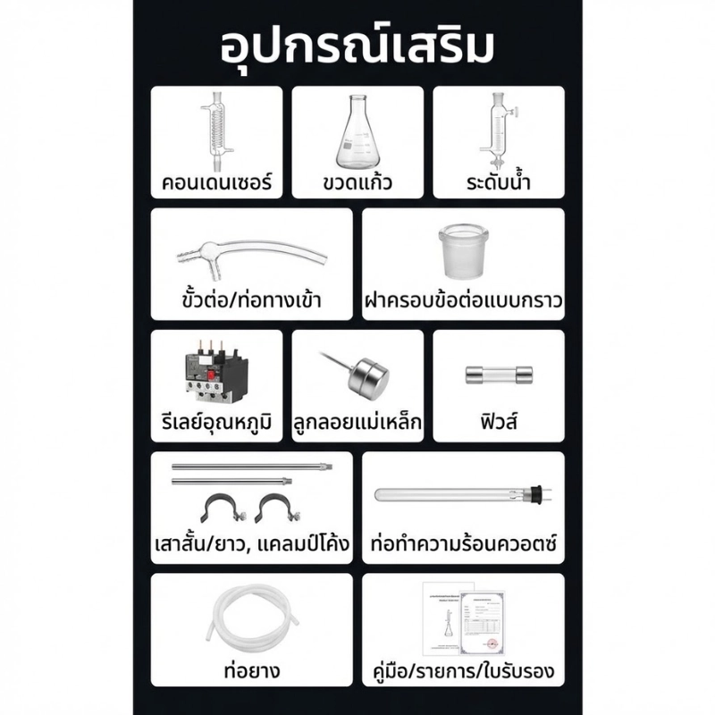 เครื่องกลั่นน้ำบริสุทธิ์อัตโนมัติ SZ Series (Double/Triple Distilled Water)