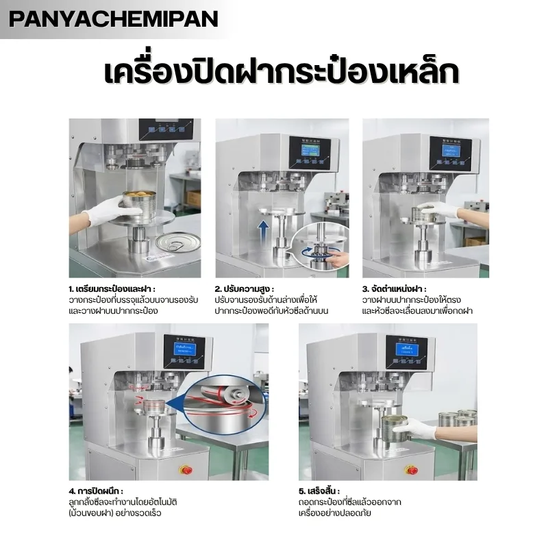 21020 KTO-เครื่องปิดฝากระป๋องอัตโนมัติ