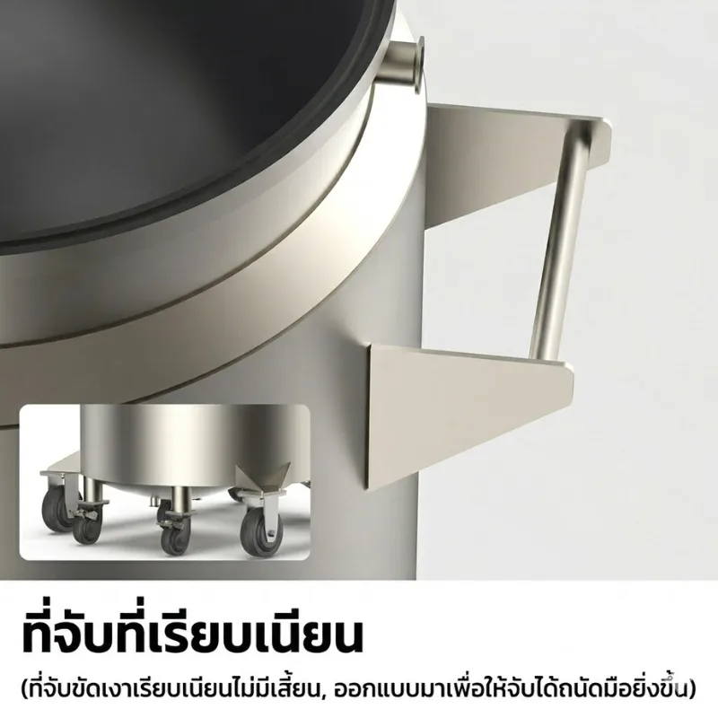 ถังสแตนเลส SS304 บุ PTFE (Teflon) 100%