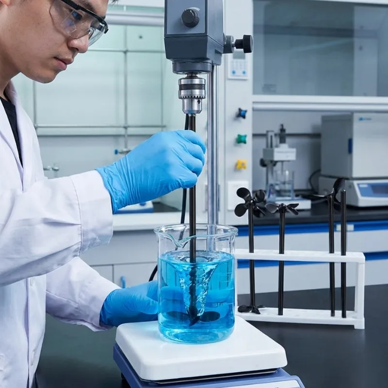 ใบกวนสาร PTFE (Teflon Coated Stirrer)