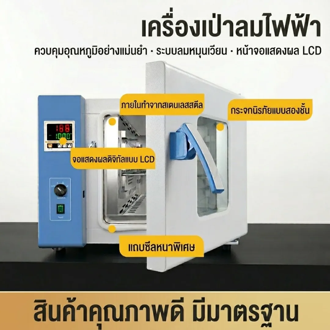 ตู้อบเป่าลมร้อนไฟฟ้า (Blast Drying Oven)