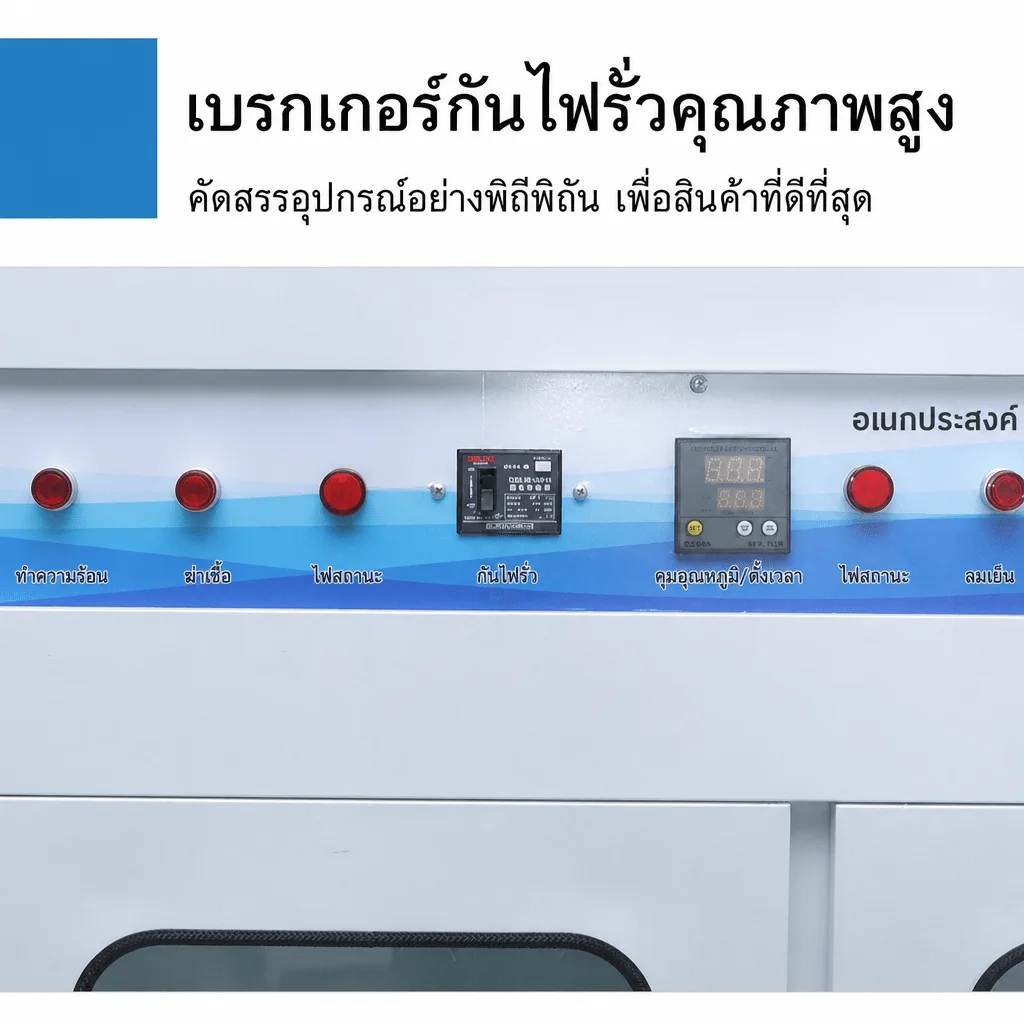 32206 ตู้อบรองเท้าฆ่าเชื้ออัตโนมัติ 20 คู่ รุ่น HXJ-25 อบแห้งไว ลดกลิ่นอับ สำหรับร้านซักรองเท้า โรงแรม สปา
