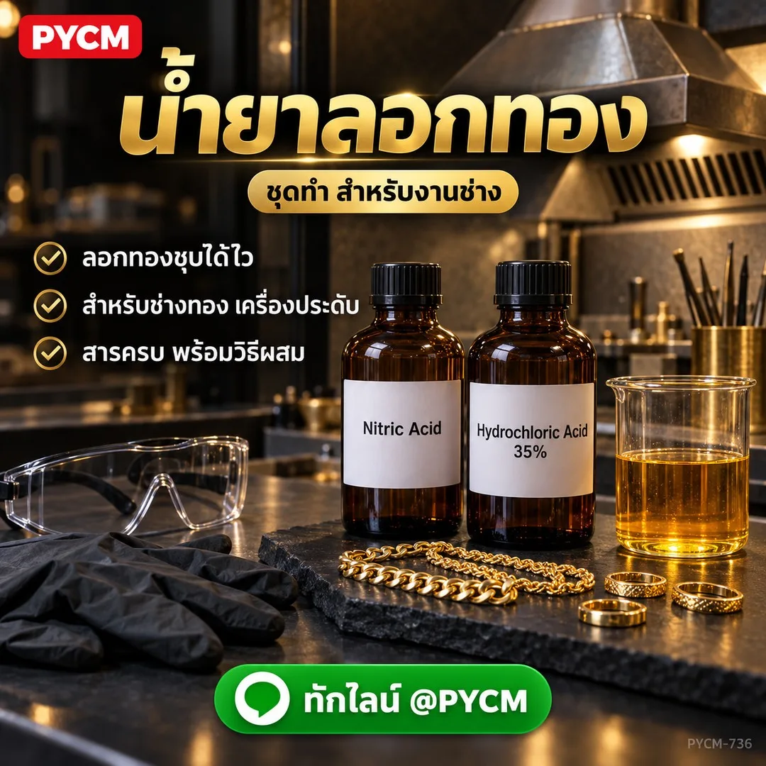 25069 ชุดทำ น้ำยาลอกทอง สำหรับงานช่าง