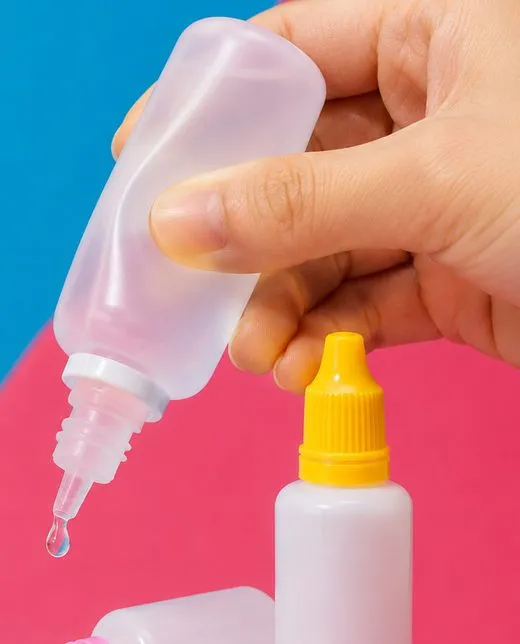 มือบีบขวดหยด