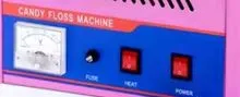 แผง B CFM-72S: FUSE · HEAT · POWER