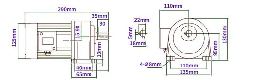 แบบขนาด SGM-200H-18
