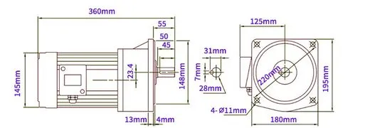 แบบขนาด SGM-400V-28