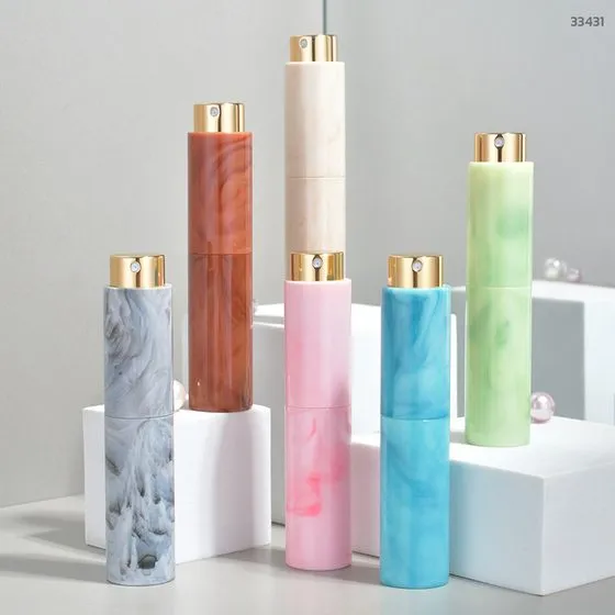 ขวดแบ่งน้ำหอมพกพา 10 มล. ลายหินอ่อน หลายสี